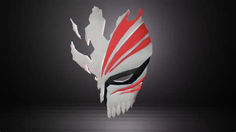Ichigos Hollow mask 3D model | CGTrader