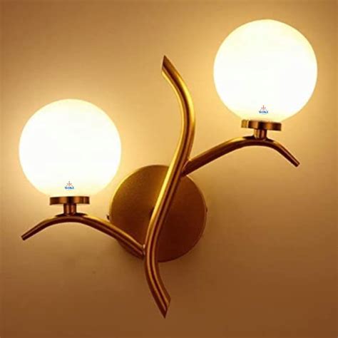 WOKE Tree Design Metal and Glass Wall Light and Wall Lamp Lighting for ...