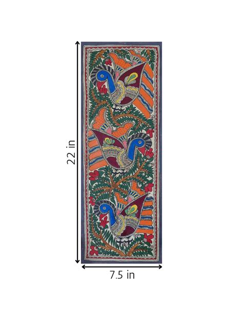 Shop Authentic Peacock Madhubani Painting