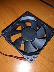 Electronic Spices DC 12V 3'' INCH Cooling Fan for PC Case, CPU Cooler ...