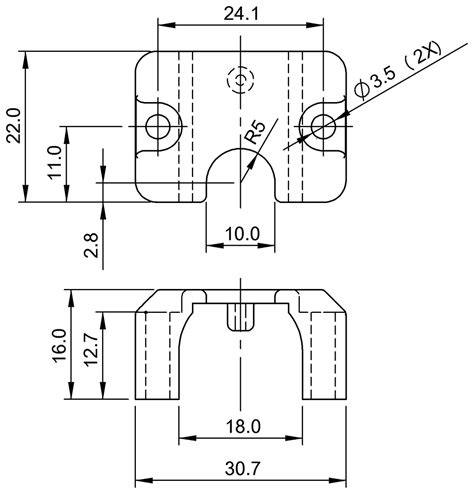 BAM00RW (BOS 18,0-BS-3) Universal brackets - BALLUFF India