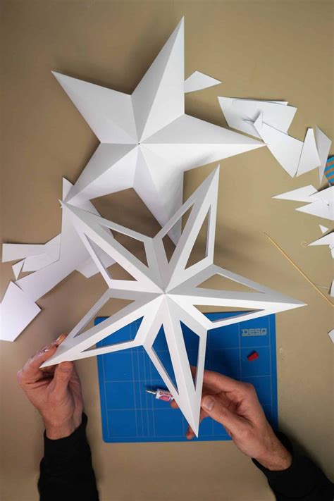 Image result for 3D Paper Star Pattern