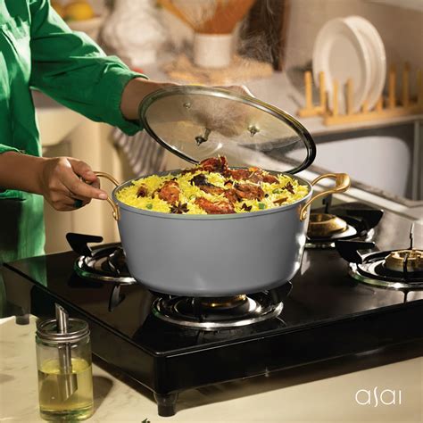 One Dish Indian Meals Made Easy with Asai Ceramic Dutch Oven