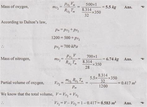 Mixtures of Real Gases - with Solved Example Problems | Thermodynamics
