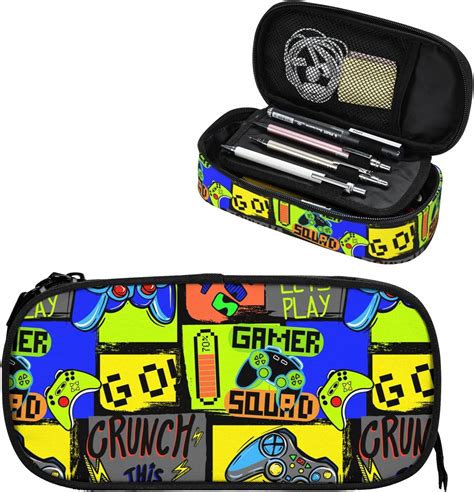 Amazon.com : Pencil Case for Boys, Cute Pencil Pouch Big Capacity ...