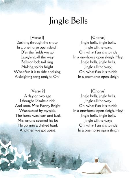 "Jingle Bells" Caroling Companion: Lyrics & Easy Piano Sheet Music