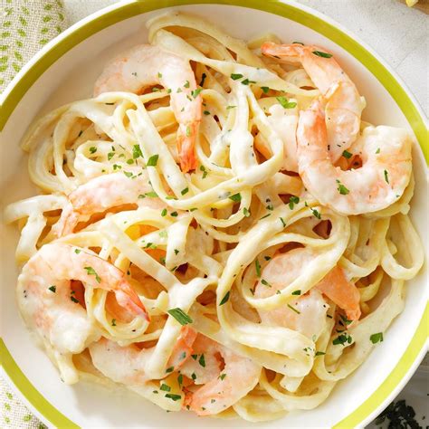 Shrimp Alfredo Fettuccine