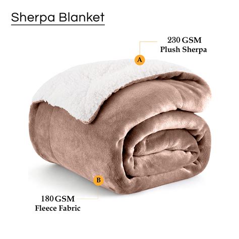Moonlight 20015 Plush Sherpa Bed Blanket Super Soft Warm Ultra Cozy ...