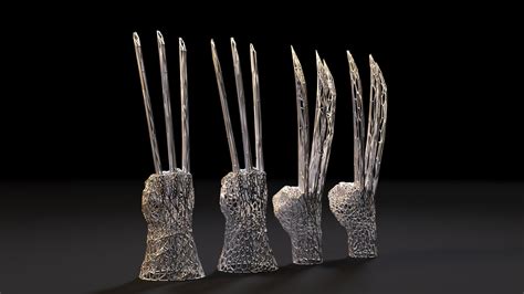 Image result for Wolverine Claws Hand Drawing