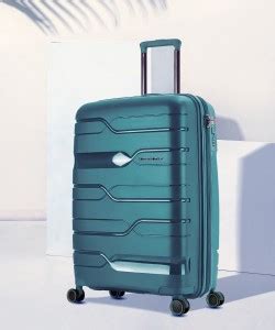 NASHER MILES Paris Hard-sided Polypropylene Cabin Luggage Dark Green 20 ...