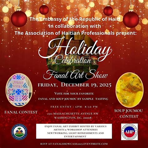 2025 | Holiday Celebration: Showcasing Fanal Craft & Relishing Soup ...