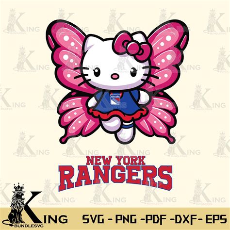 New York Rangers Hello Kitty Dreamscape – kingbundlesvg
