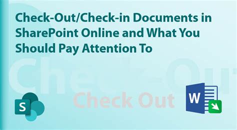 Image result for SharePoint Check-in CHECKOUT Processing