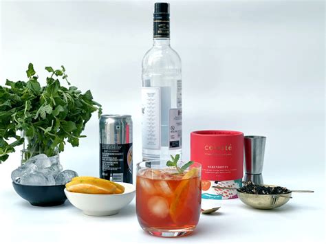 Vodka Infused Black Tea Summer Cocktail | By Anubha Jhawar - CelesTe