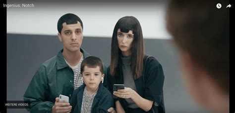 Neue Samsung Werbung „toppt alles“: Apple Nutzer mit Notch Frisur, Kind ...
