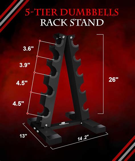 FitnessAlley Dumbbells Storage Rack Neoprene Dumbbells Weight India | Ubuy