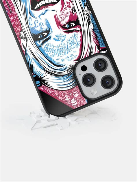 Wicked Harley Quinn - iPhone 13 Pro Max Bumper Cover - Buy Online in ...