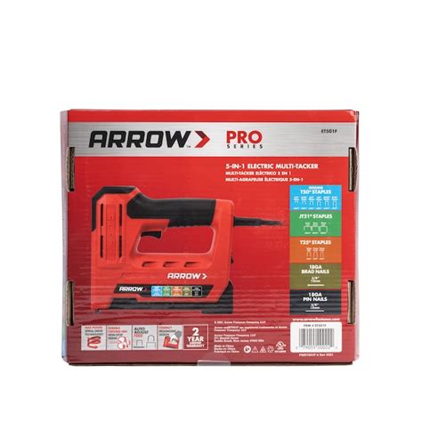 Arrow Medium,Corded Electric Staple Gun ET501F at Lowes.com