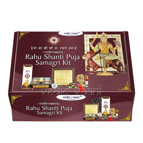 VEDIC VAANI Rahu Idol Set - Brass, Golden Yellow, Solid, Navagraha Puja ...