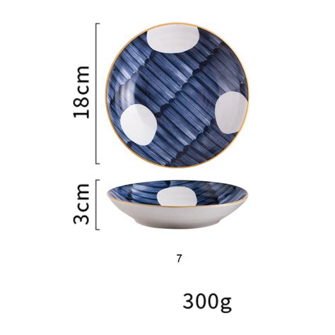 Nitori Ceramic Deep Plate Medium 7inch Online - Premium Snack Plate ...