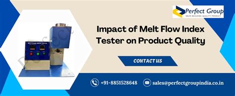 Impact of Melt Flow Index Tester on Product Quality