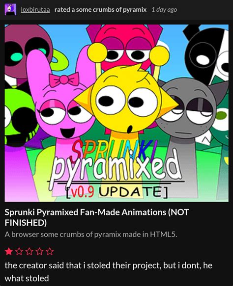 Image result for Sprunki Pyramixed Animated Update
