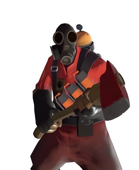 Image result for Pyro Tf2 Front Transparent