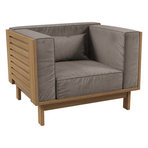 Skargaarden – Lounge chair Skanör 3dsky | Free 3D Model Download ...