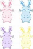 Image result for Cartoon Cute Baby Bunnies