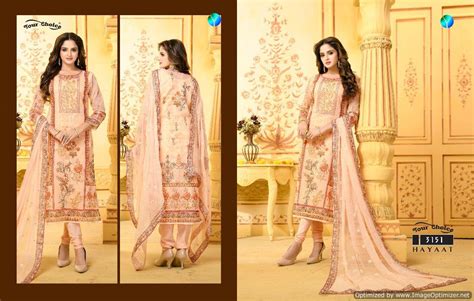 Hayaat 3151 Designer Dress Material