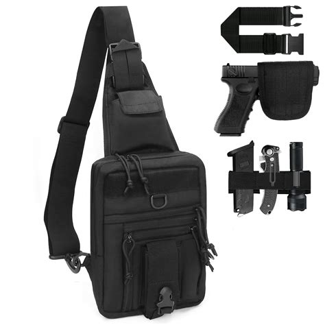 Buy Chest Sling Pistol Bag Concealed Carry Hand Chest Crossbody Pack ...