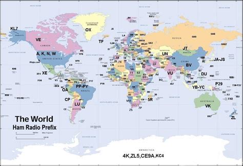 Image result for Ham Radio World Map