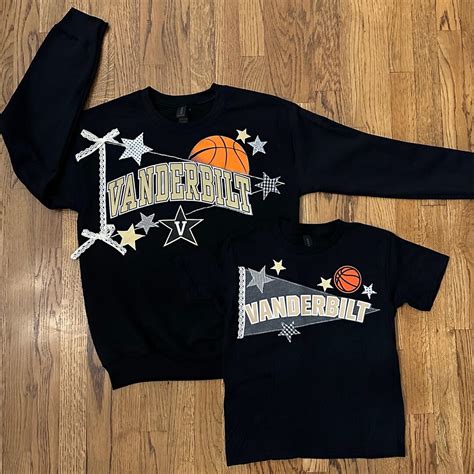 Upcycled Vanderbilt University Commodores Pennant Sweatshirt: Custom ...