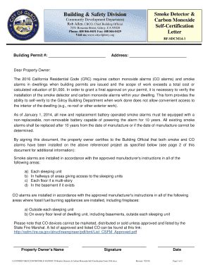 Fillable Online Building and Safety Forms, Handouts and Policies ...