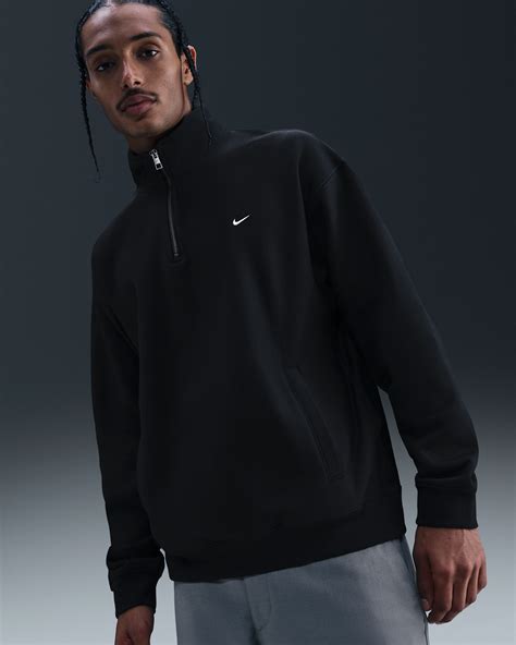 Nike Solo Swoosh Men's Fleece Quarter-Zip Top. Nike UK