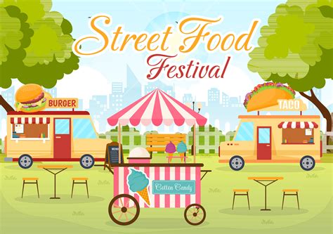 Food Festival Cartoon 的图像结果