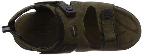 Woodland Men's Green Nubuck Leather Sandals and Floaters - 8 UK/India ...