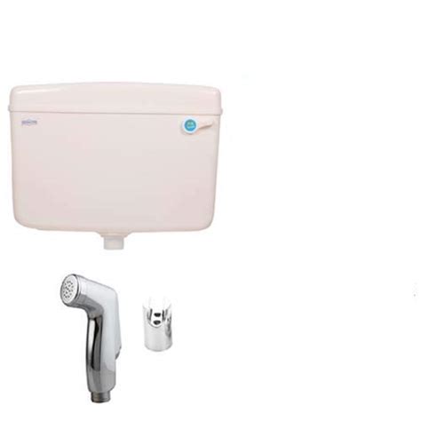 SHRUTI Combo Product PVC Aqua Flow Flushing Cistern Flush Tank Ivory 10 ...