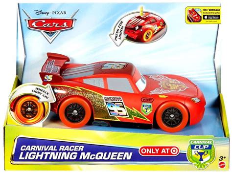 Buy Disney / Pixar Carnival Cup Carnival Racer McQueen Light-Up Car ...