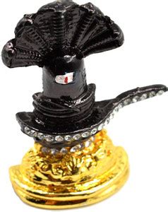 AFH Shiva Linga with Snake Idol for Car Dashboard, Home, Office Mandir ...