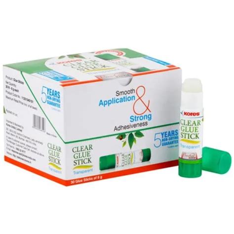 Kores Transparent Clear Glue Stick 8gm - Buy Now