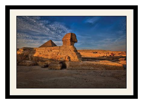 ArtStory Wooden Sphinx in Egypt Framed Wall Painting (30 cm x 20 cm x 2 ...