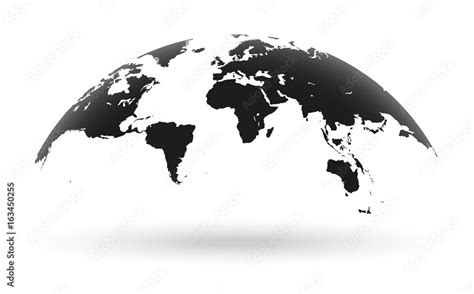 Globe Black White 的图像结果