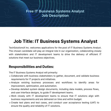 Image result for Computer Systems Job Description