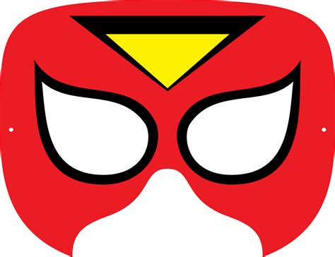 Superhero Mask Template | Free download on ClipArtMag