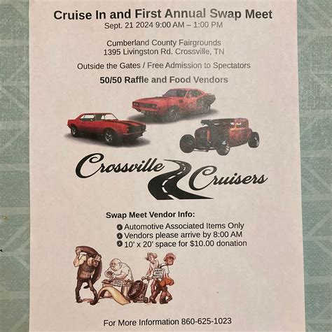 Cruise In and First Annual Swap Meet, Cumberland County Fairgrounds ...