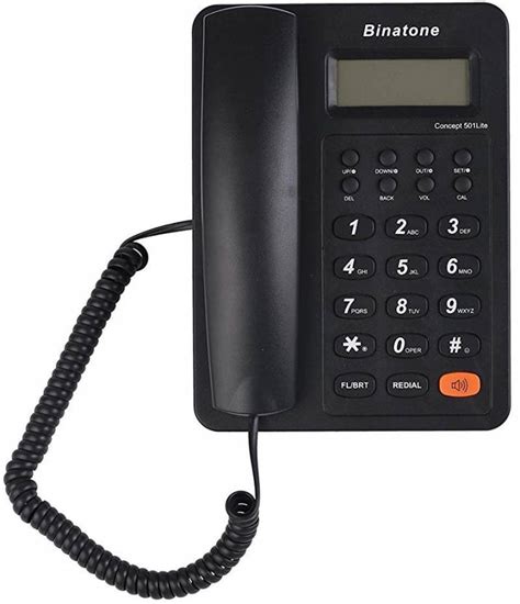 Binatone CONCEPT 501 Corded Landline Phone Price in India - Buy ...