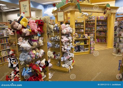 Toys and Books in Children Bookstore Editorial Stock Photo - Image of ...