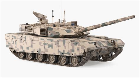 Norinco VT-4 Chinese Tank Rigged 3D | 3D Molier International