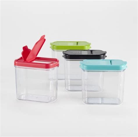 Small Stackable Plastic Storage Containers With Lids — Madison Art ...